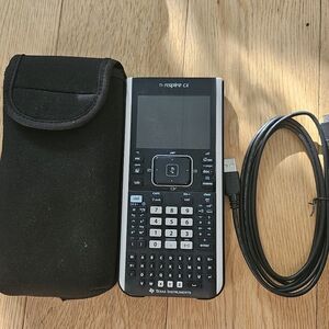 TI Nspire CX Graphing Calculator and Case, Texas Instruments, Black